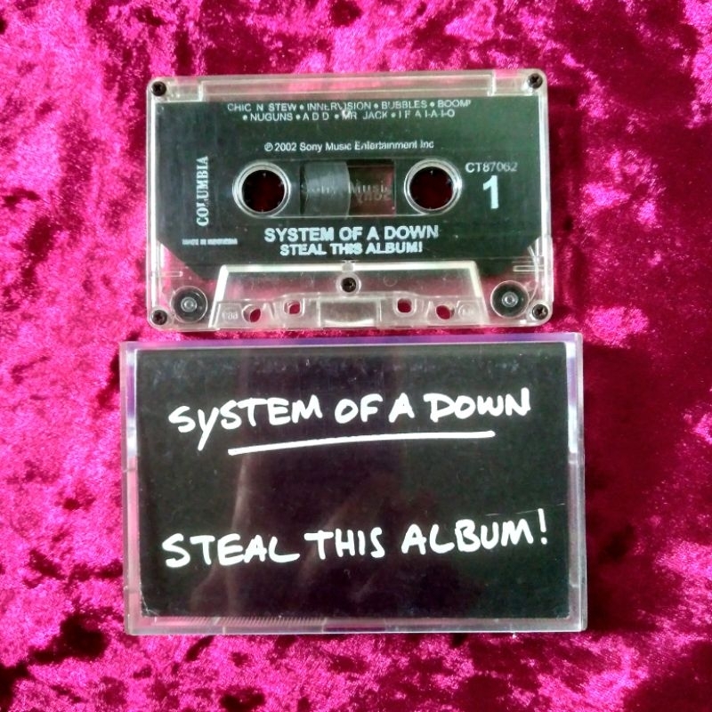 อัลบั้ม Cassette System Of A Down Steal This Album | Shopee Thailand