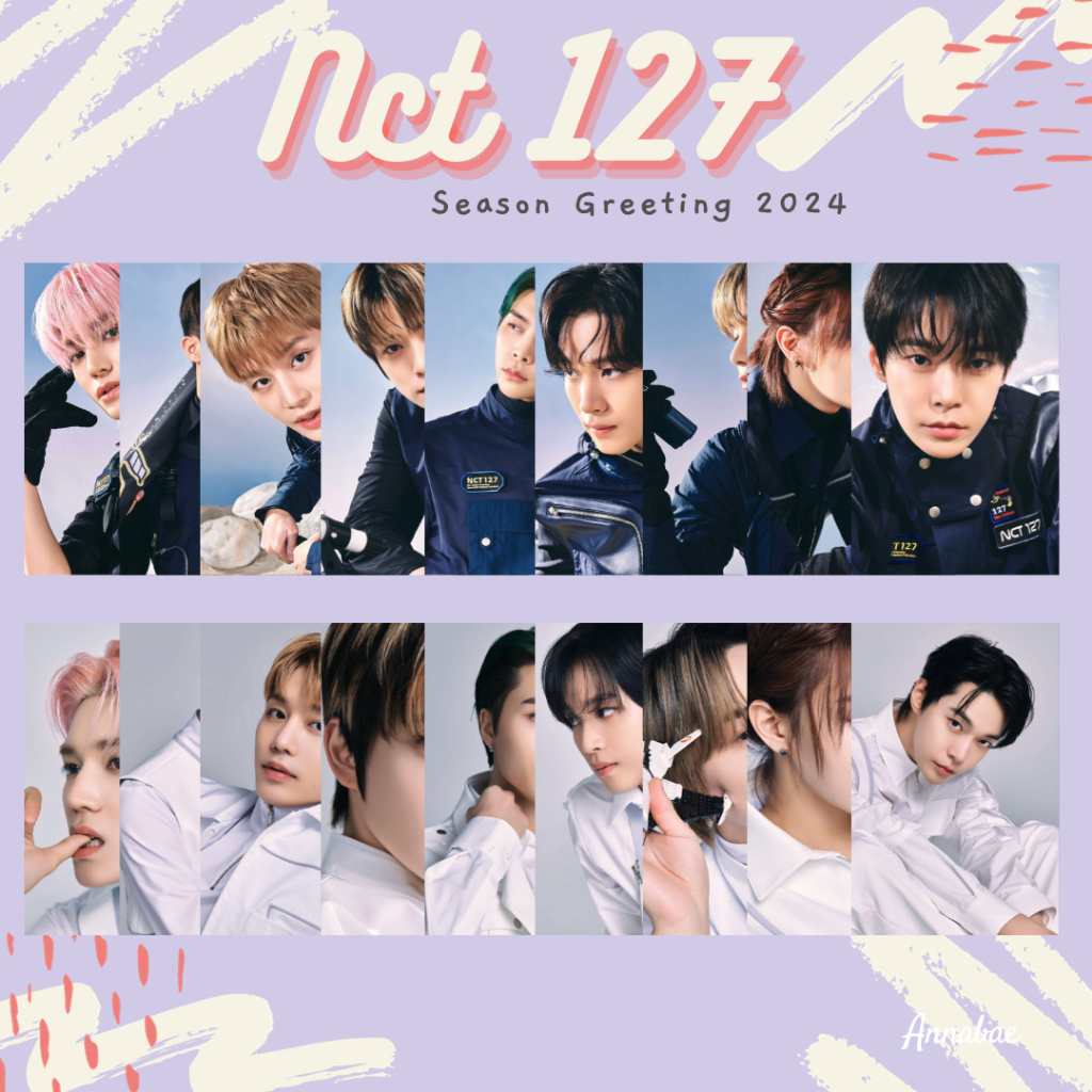 โปสเตอร์ Nct 127 Season Greeting 2024 Shopee Thailand