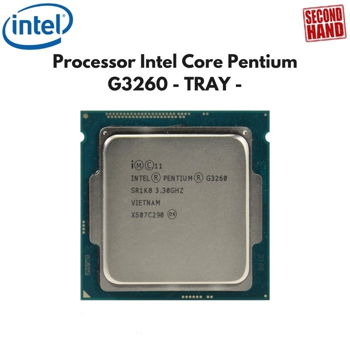 โปรเซสเซอร์ Intel Core Pentium G3260 - TRAY - | Shopee Thailand