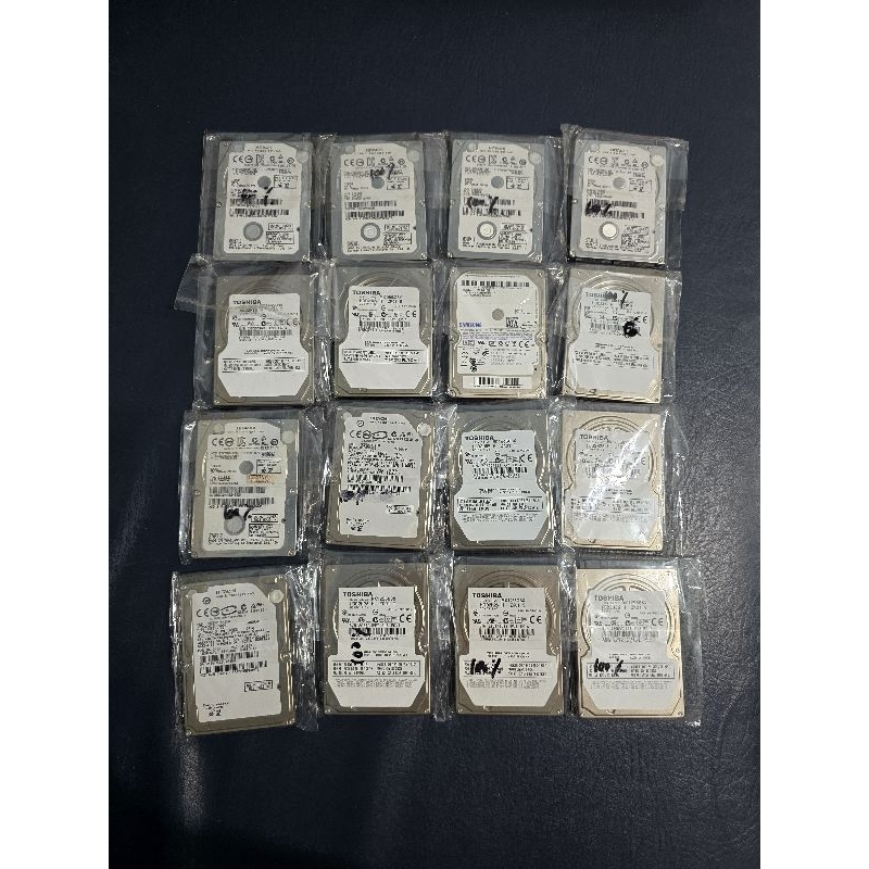 ฮาร์ดดิสก์ภายในแล็ปท็อป Sata 120GB 2.5 นิ้ว 2.5 