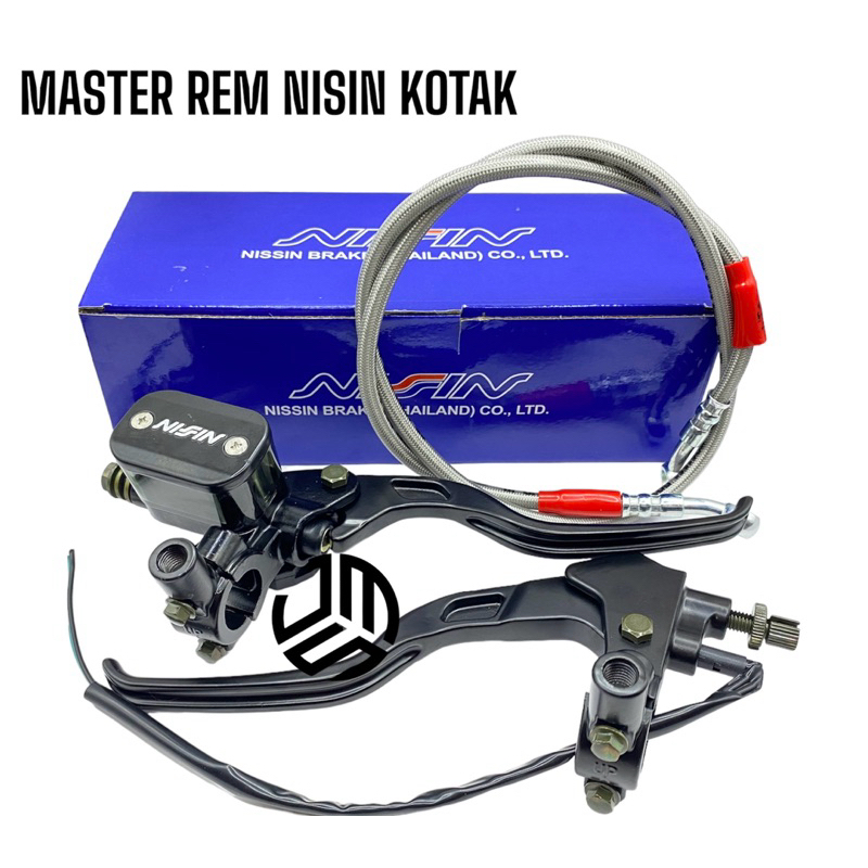 BRAKE MASTER SET RIGHT SQUARE TUBE สีดําแก้ว TUBE PLUS ด้านหน้าเบรคท่อ ...