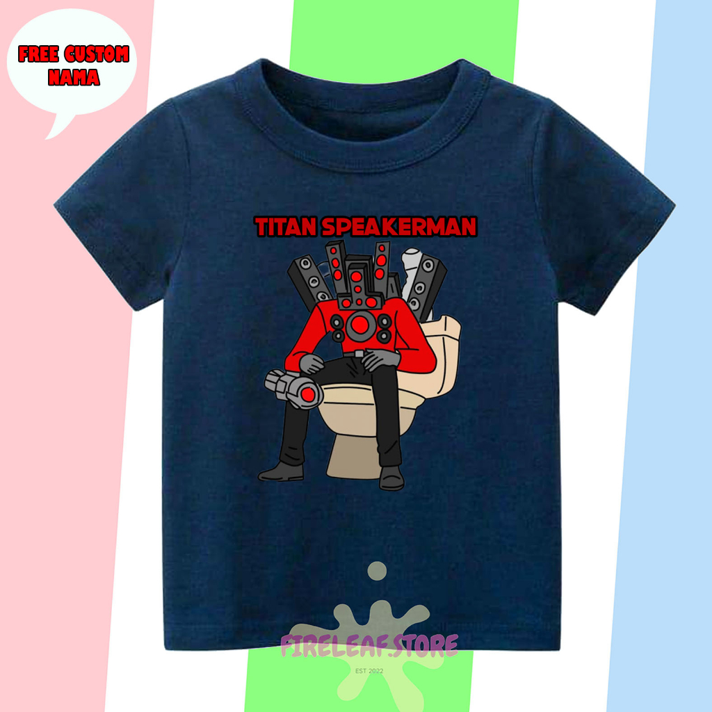เสื้อยืด-พิมพ์ลาย-titan-speakerman-upgrade-unisex-พรีเมี่ยม-สําหรับเด็ก