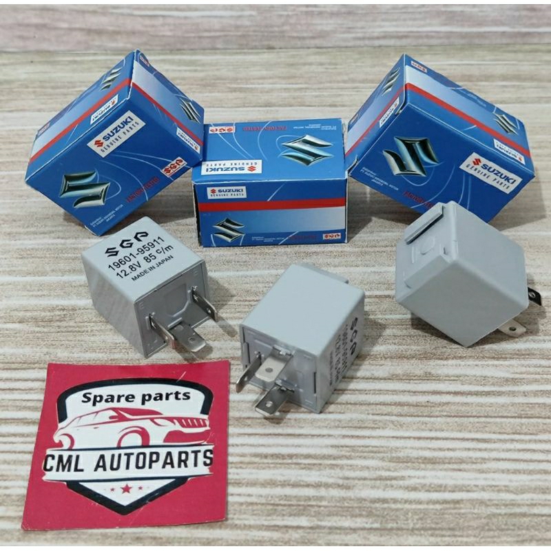 Flasher ส่ง 19601-95911 Futura Carry Extra T120SS Panther 12Volt 3 ขา ...