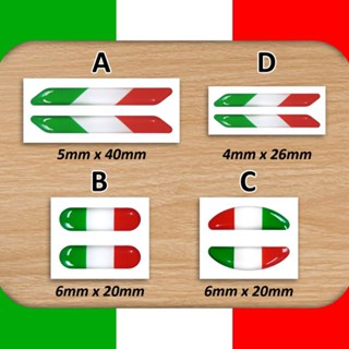 สติกเกอร์อิตาลี ขนาดเล็ก ลายนูน
