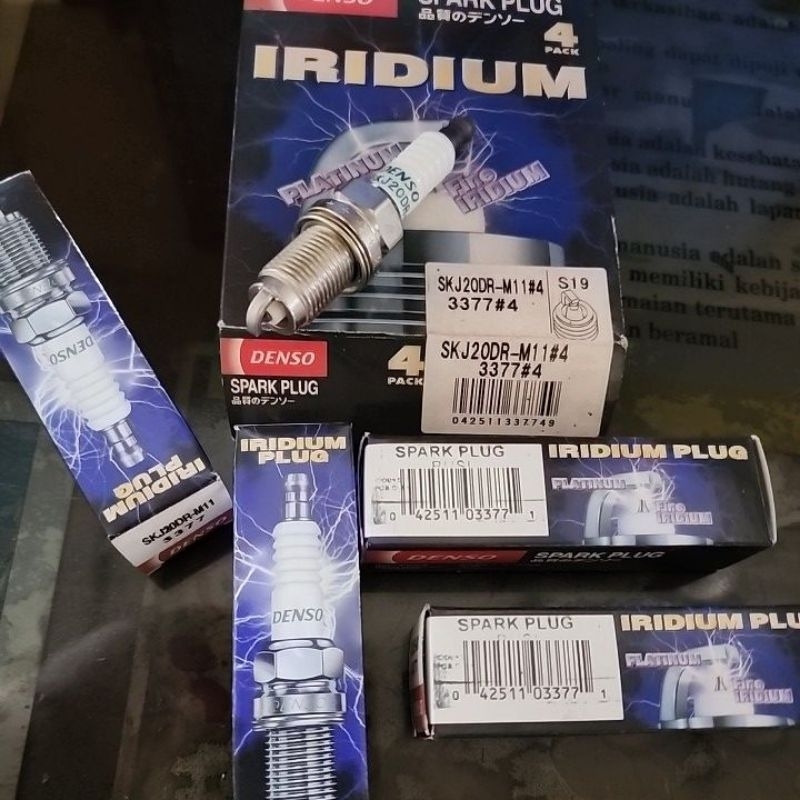 Denso Iridium Spark Plug SKJ20DRM11 ญี ่ ปุ ่ น ( Jazz, Brio, Mobilio