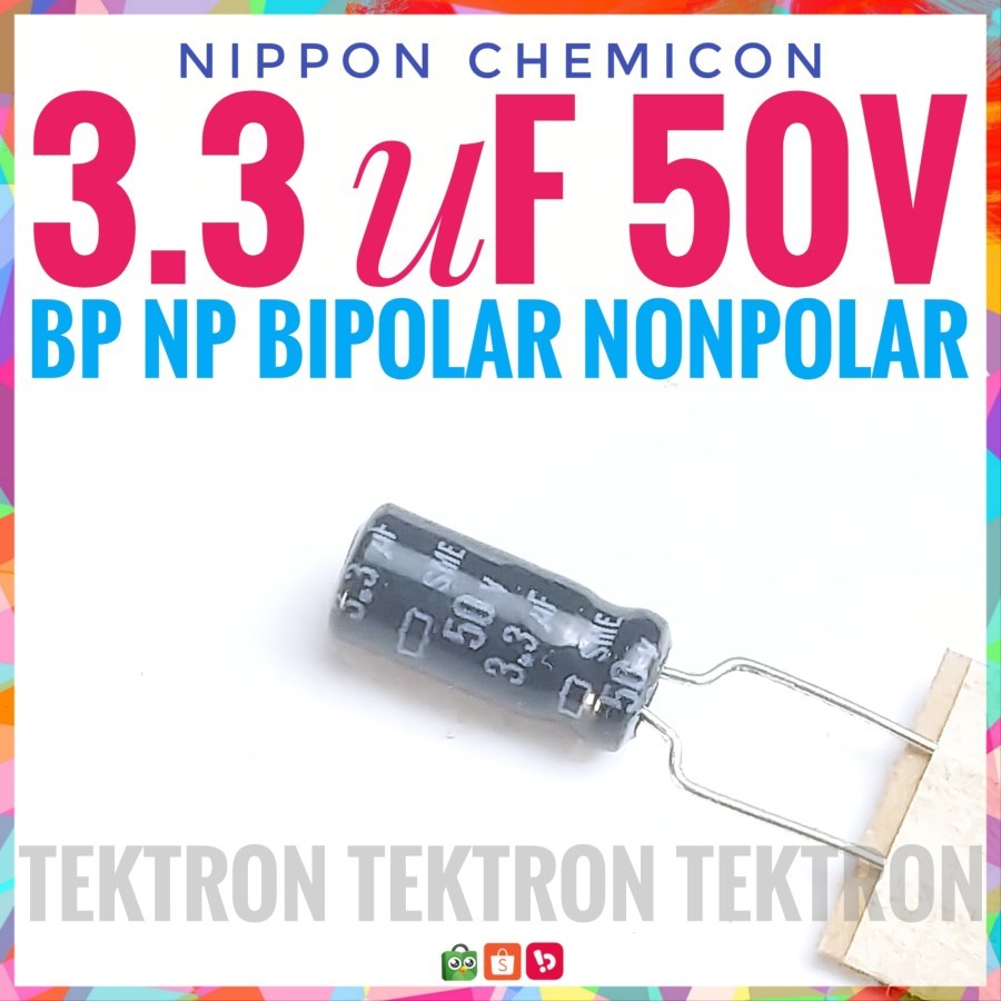 15x Condensatori Assiali 1uF 50V Nippon Chemicon KMC - Nero Spectro Audio 5x12mm