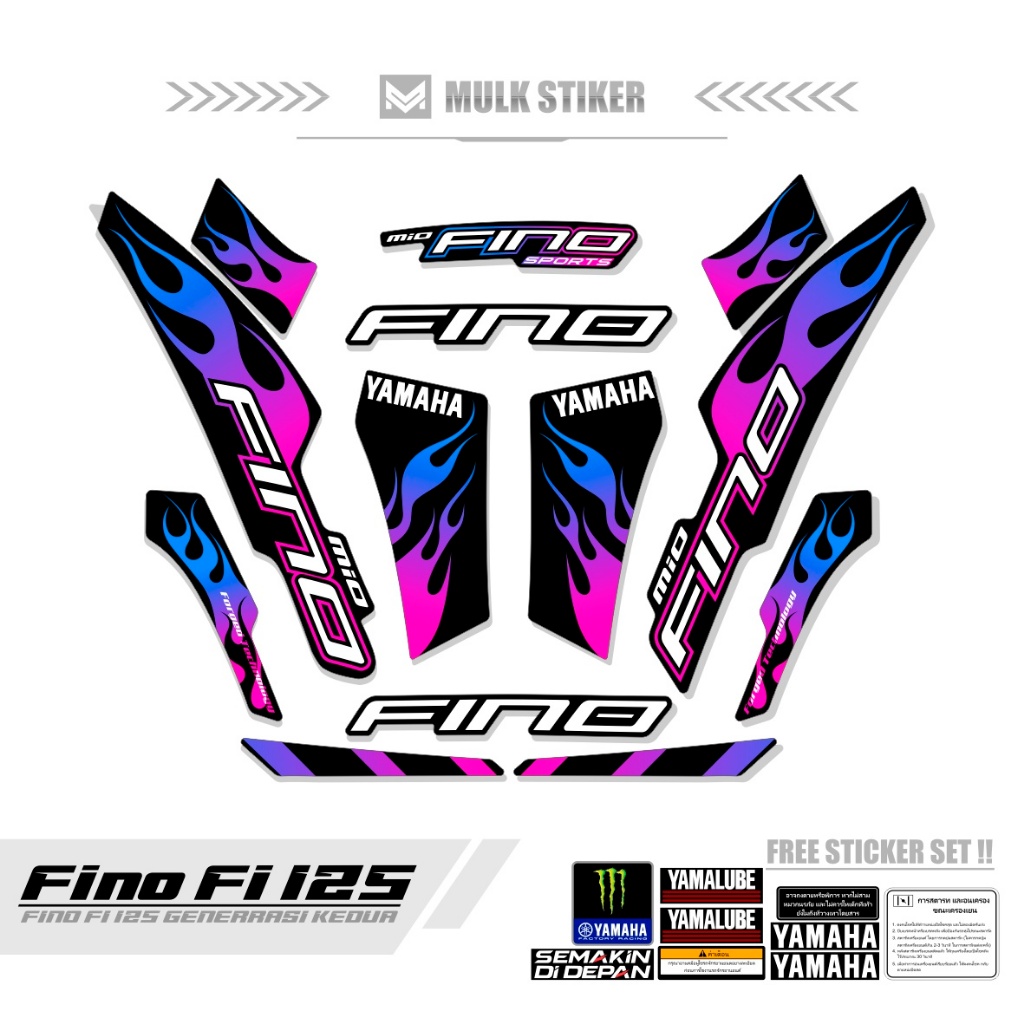 FINO FI STRIPING MOTIF 11 / FINO FI 125 STICKER / FINO S / CONTEST ...