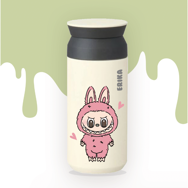 แก้วน้ํา Labubu แบบกําหนดเองพร้อมชื่อสแตนเลส | Shopee Thailand