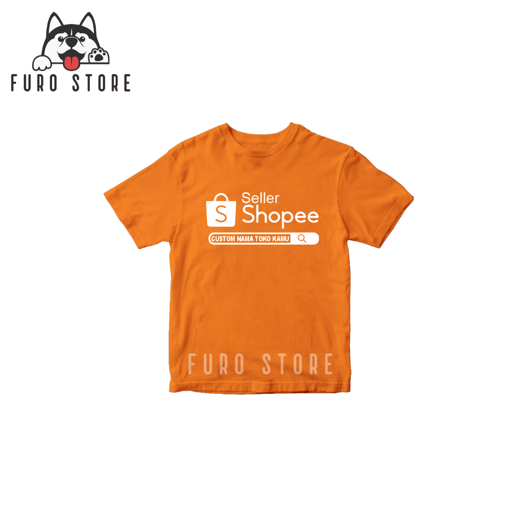 kaos-anak-seller-toko-online-shop-orange-unisex-หวีผ้าฝ้าย-30s-furo-store