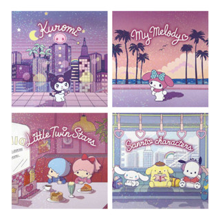 M-plan กระดาษโน้ต ลายตัวละคร Sanrio My Melody Little Twin Stars Cinnamoroll Pompompurin Pochacco รุ่นลิมิเต็ด