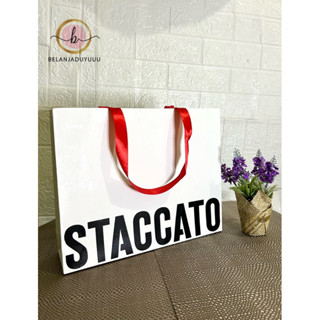 ถุงกระดาษห่อของขวัญ ลาย STACCATO