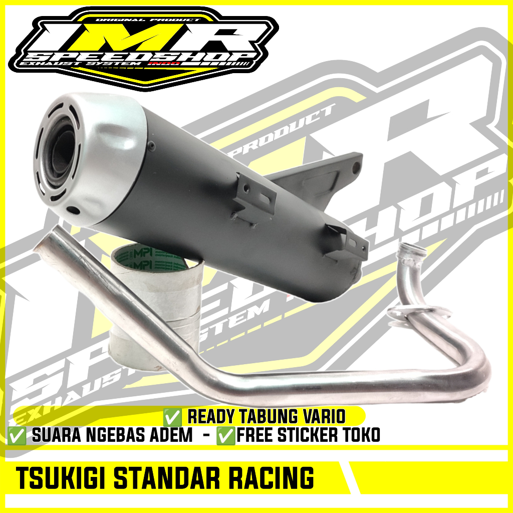 ท่อไอเสีย TSUKIGI STANDARD RACING BEAT KARBU Fi STREET ESP ใหม่ DELUXE ...