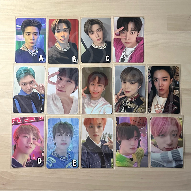 [พร้อมส่ง] โฟโต้การ์ด nct 127 ทาง jaehyun doyoung ten hendery jungwoo