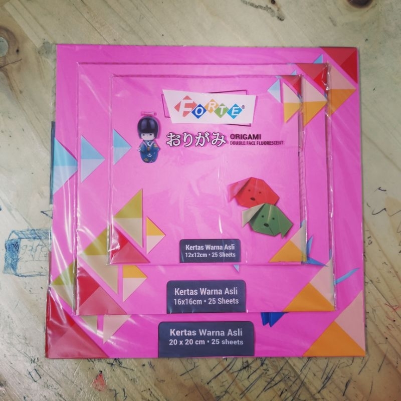 กระดาษพับ Origami Forte Paper 16X16 (1 ชิ้น) | Shopee Thailand