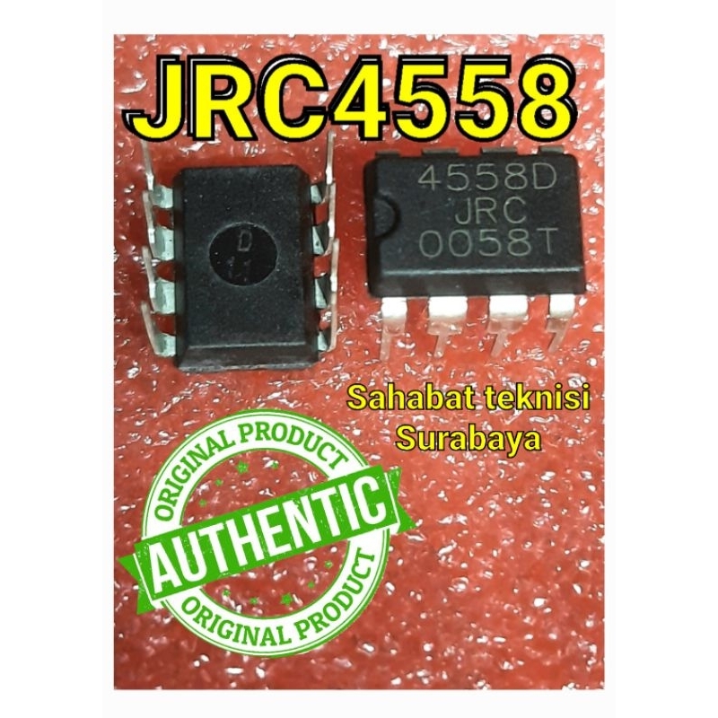 ไอซี Jrc4558 4558 ของแท้ Njm4558 DIP8 Shopee Thailand