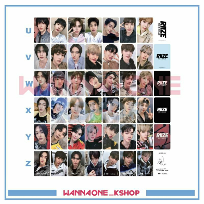 โฟโต้การ์ด RIIZE เพิ่มความสูงกีตาร์ และปรับความสัมพันธ์ | Shopee Thailand