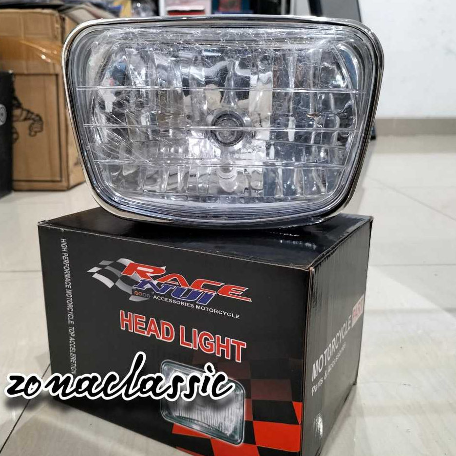 Rx KING ไฟหน้า HEADLAMP OVAL กล่องสะท้อนแสงโฟโตโครมิก Shopee Thailand