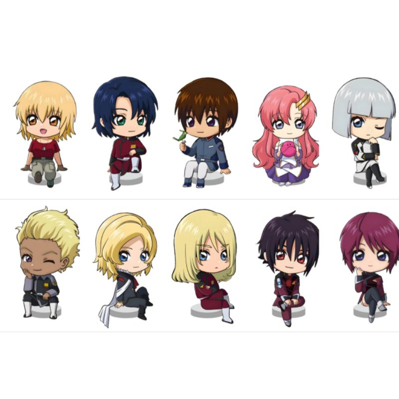 GUNDAM SEED ขาตั้งอะคริลิค CHIBI / ACRYLIC STANDEE ANIME GUNDAM SEED ...