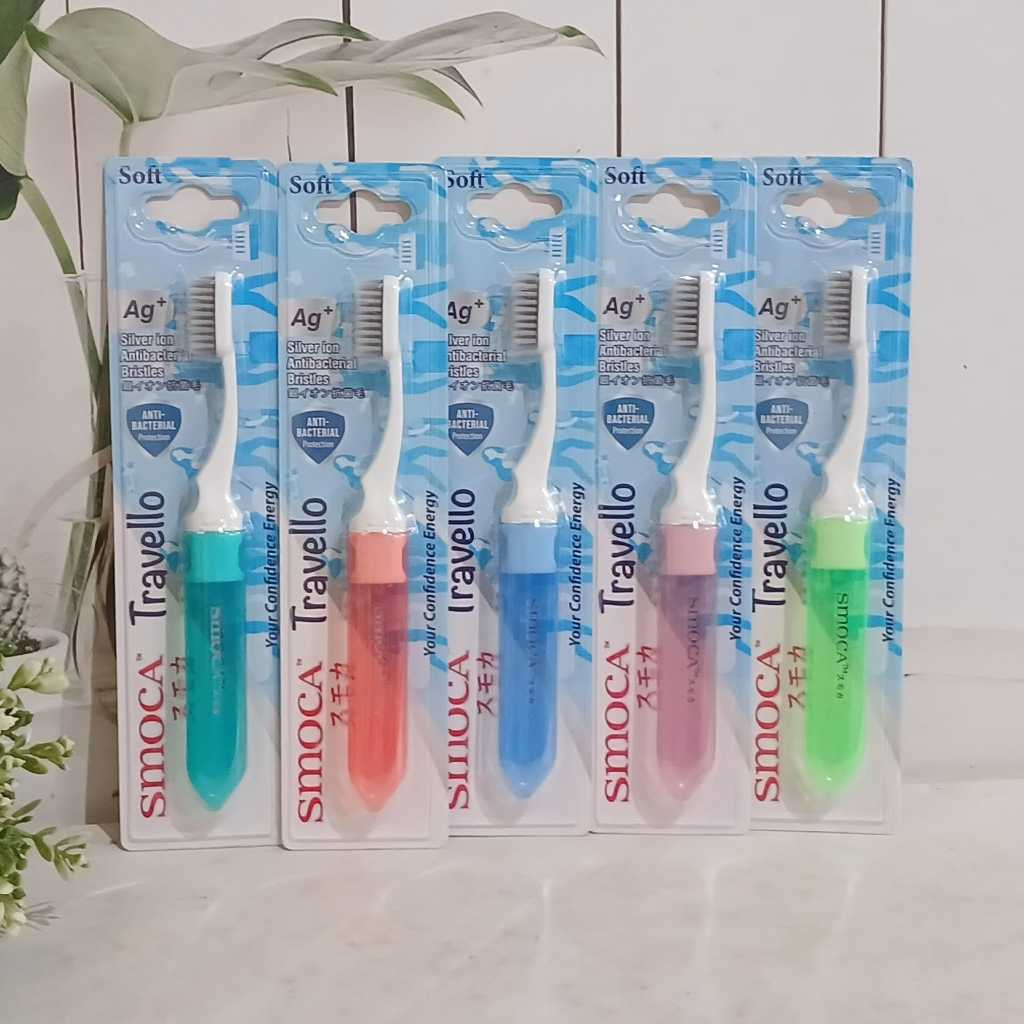 แปรงสีฟัน Smoca Travello/แปรงสีฟันสําหรับเดินทาง | Shopee Thailand