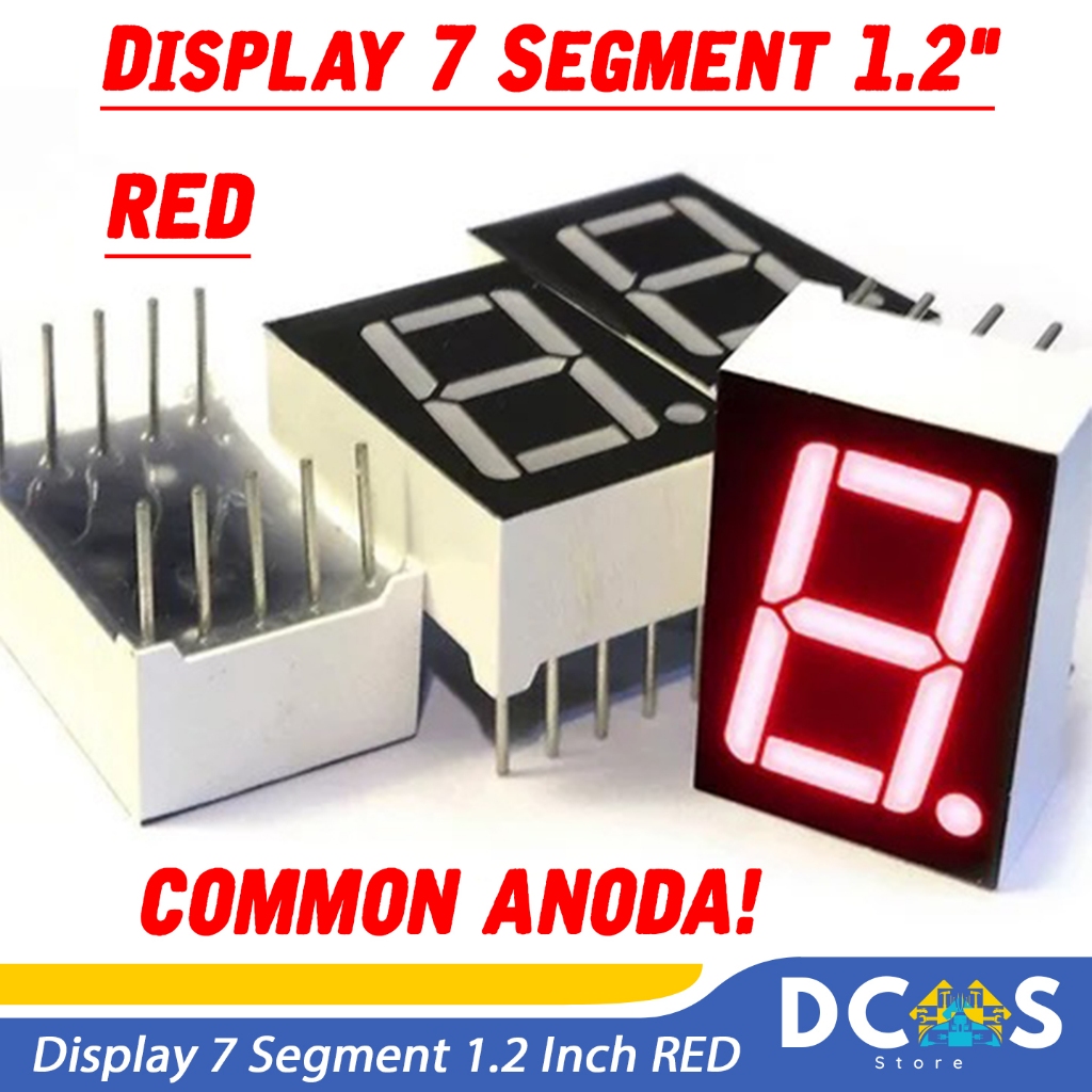 MERAH Display 7 Segment 1.2