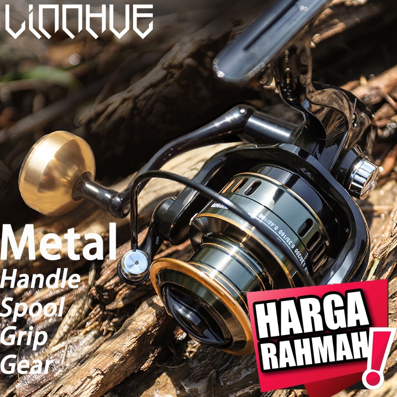 Mesin 2025 ใหม่ LINNHUE รอกตกปลาเครื่อง HE1000-7000 Series ลาก 30 กก. ...