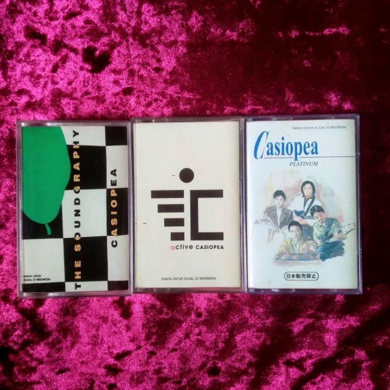 Casiopea เทปคาสเซ็ต (แพ็ค 3 อัลบั้ม) Shopee Thailand