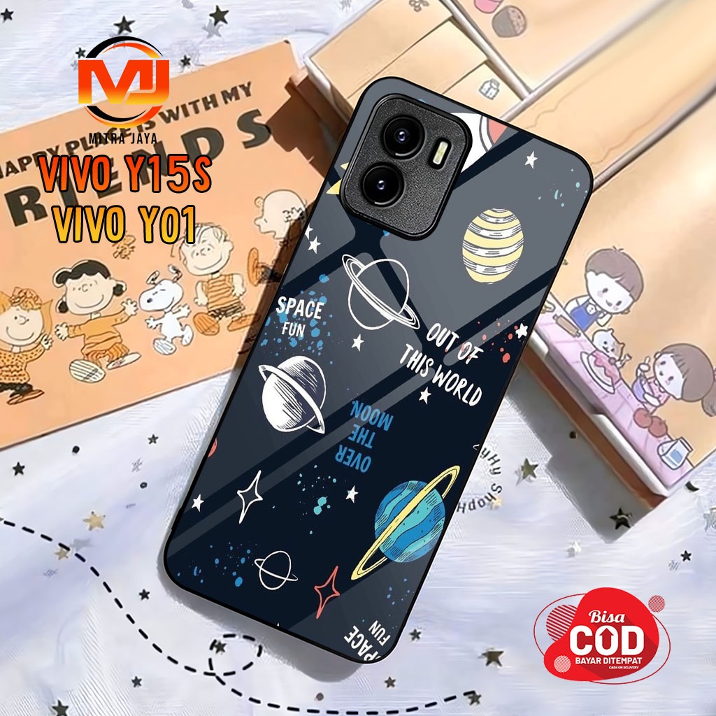 เคส Vivo Y15s Vivo Y01 057 Mitra Jaya เคสแฟชั่น Magical Space 