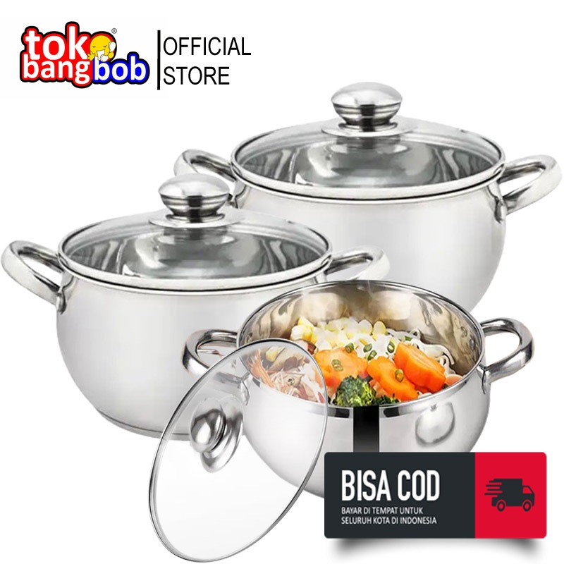 Calypso & Vienna หม้อฟักทองสเตนเลส แบบหนา Shopee Thailand