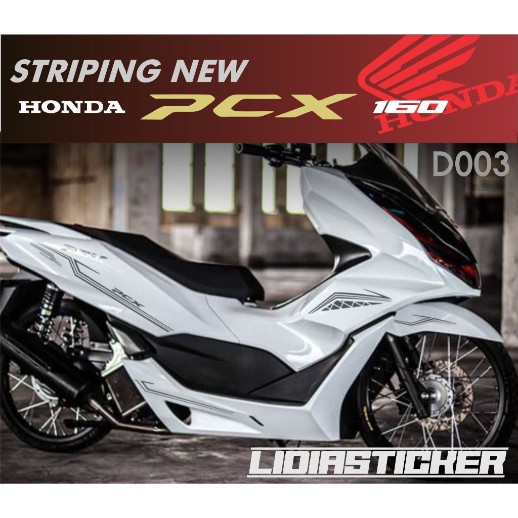 Pcx 160 D003 ORACAL STRIPING สติ๊กเกอร์ | Shopee Thailand