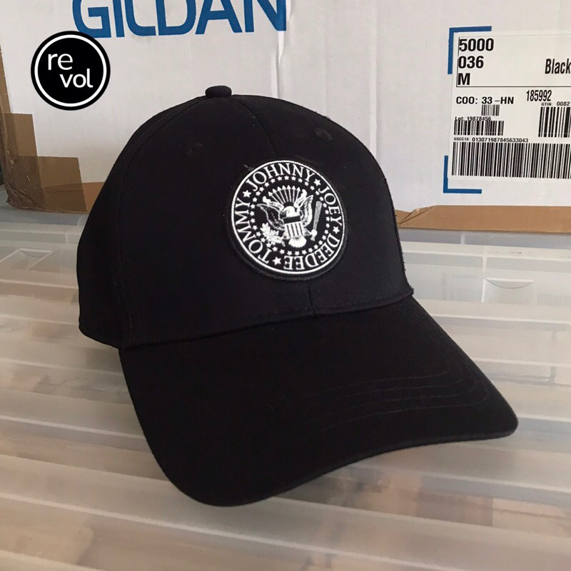 Rock Off Ramones Presidential Seal Casquette Officielle – Snapback Groupe Punk Rock Légendaire Unisexe