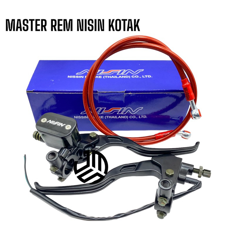 BRAKE MASTER SET RIGHT SQUARE TUBE สีดําแก้ว TUBE PLUS ด้านหน้าเบรคท่อ ...