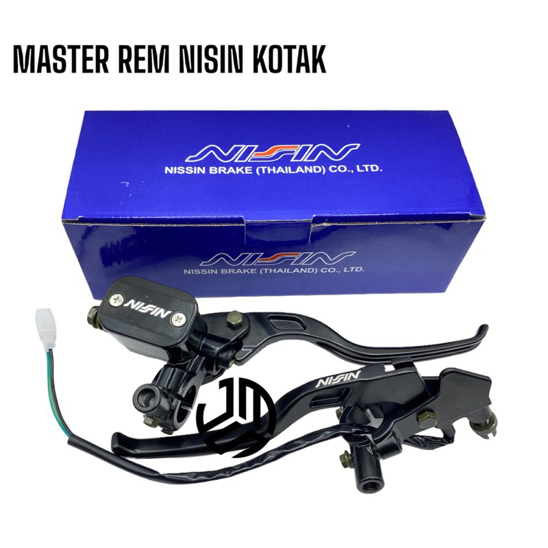 BRAKE MASTER SET RIGHT SQUARE TUBE สีดําแก้ว TUBE PLUS ด้านหน้าเบรคท่อ ...