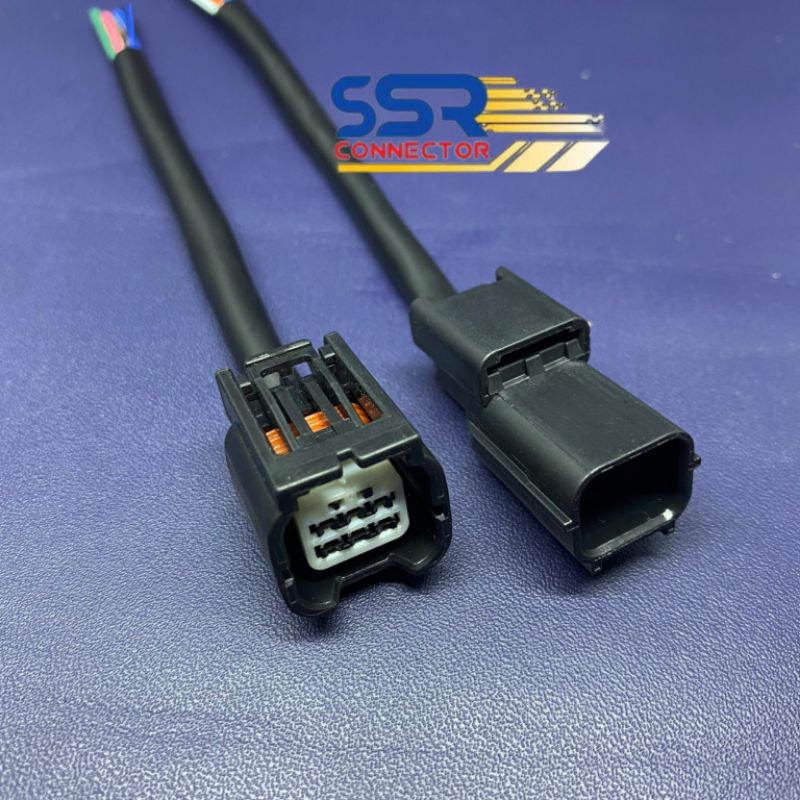 ซ็อกเก็ตสาย SOCKET Right Switch PIN 6 HONDA VARIO 125 150 ORIGINAL ...