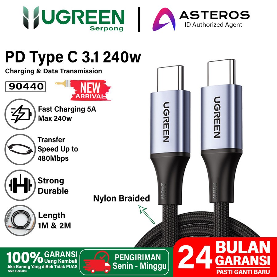 IPhone Charger Nylon Braided Lightning Cable Fast Charging 2Pack 6ft Data Sync T