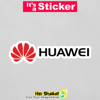 สติกเกอร์ไวนิล กันน้ํา ลายโลโก้ Huawei