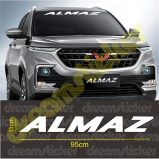 สติกเกอร์ตัดกระจกรถยนต์ Wuling Almaz