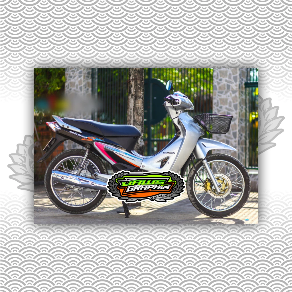 สติกเกอร์แต่ง HONDA KARISMA 125 / Wave 125S ปี 2002 รูปที่ 2