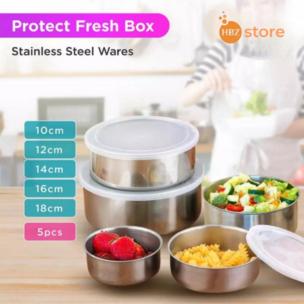 ปกป้อง Fresh Box Stainless - SET CONTAINS 5 ชิ้น BRANCHES 5 ...