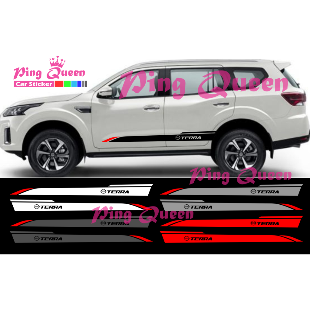 ตัดสติ๊กเกอร์ รถ TERRA STICKER LIST รถ NISSAN TERRA | Shopee Thailand