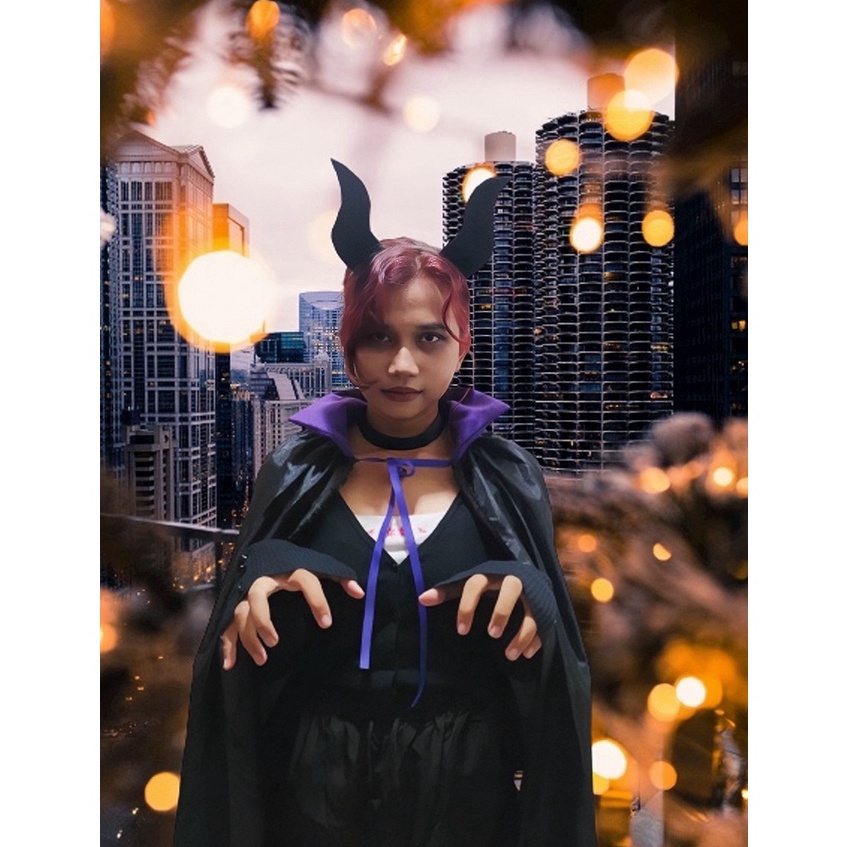 ขายดีที ่ สุด!!! Maleficent Robe ชุดคอสเพลย ์ ตัวละคร Robe | Shopee ...