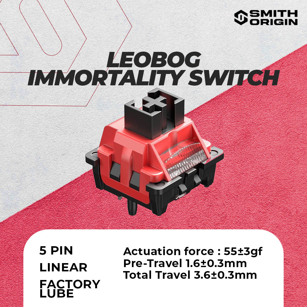 Leobog Immortality SWITCH คีย์บอร์ดเครื่องกล | Shopee Thailand