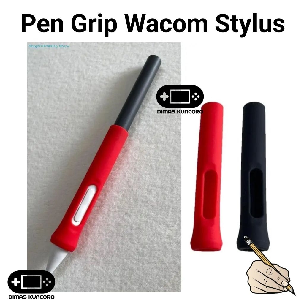 Pen Grip Wacom Stylus soft case ซิลิโคนซิลิคอน one cover pencil ...