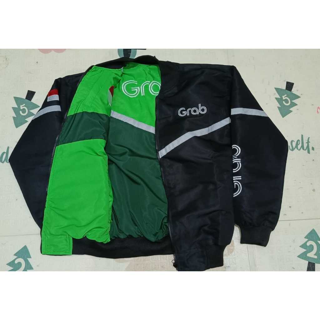 GRAB REVERSIBLE JACKET GRAB LATEST AGAIN 2025 | Shopee Thailand