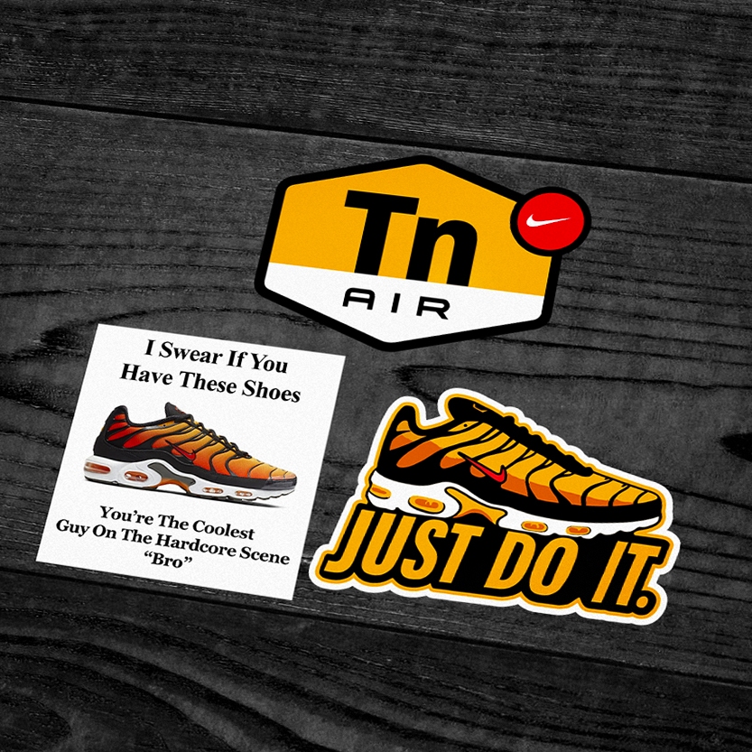 NIKE AIR MAX TN - สติ๊กเกอร์ NIKE AIR MAX TN (BOTTLEG) | Shopee Thailand