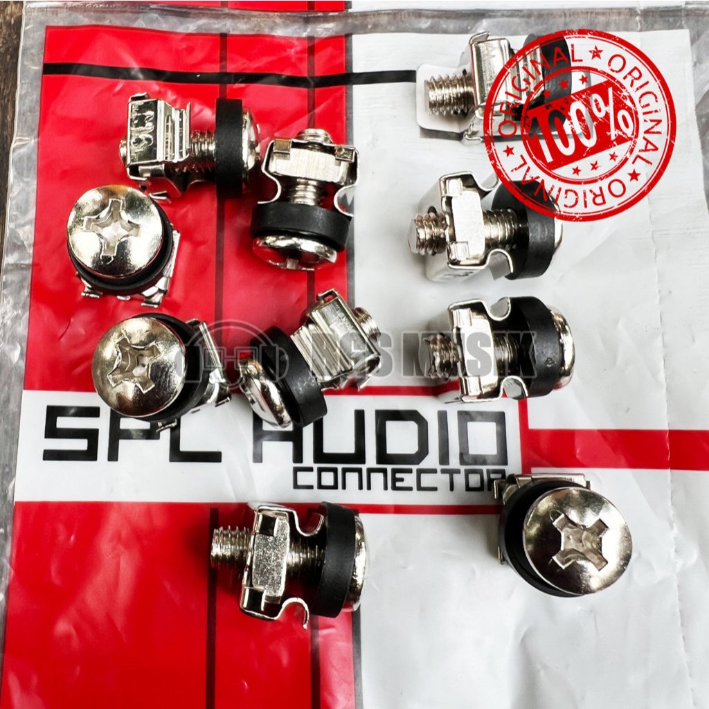 (บรรจุ 10 ชิ้น) อุปกรณ์เสริม Rack Nut Bolts / Hardcase Server Rack ...