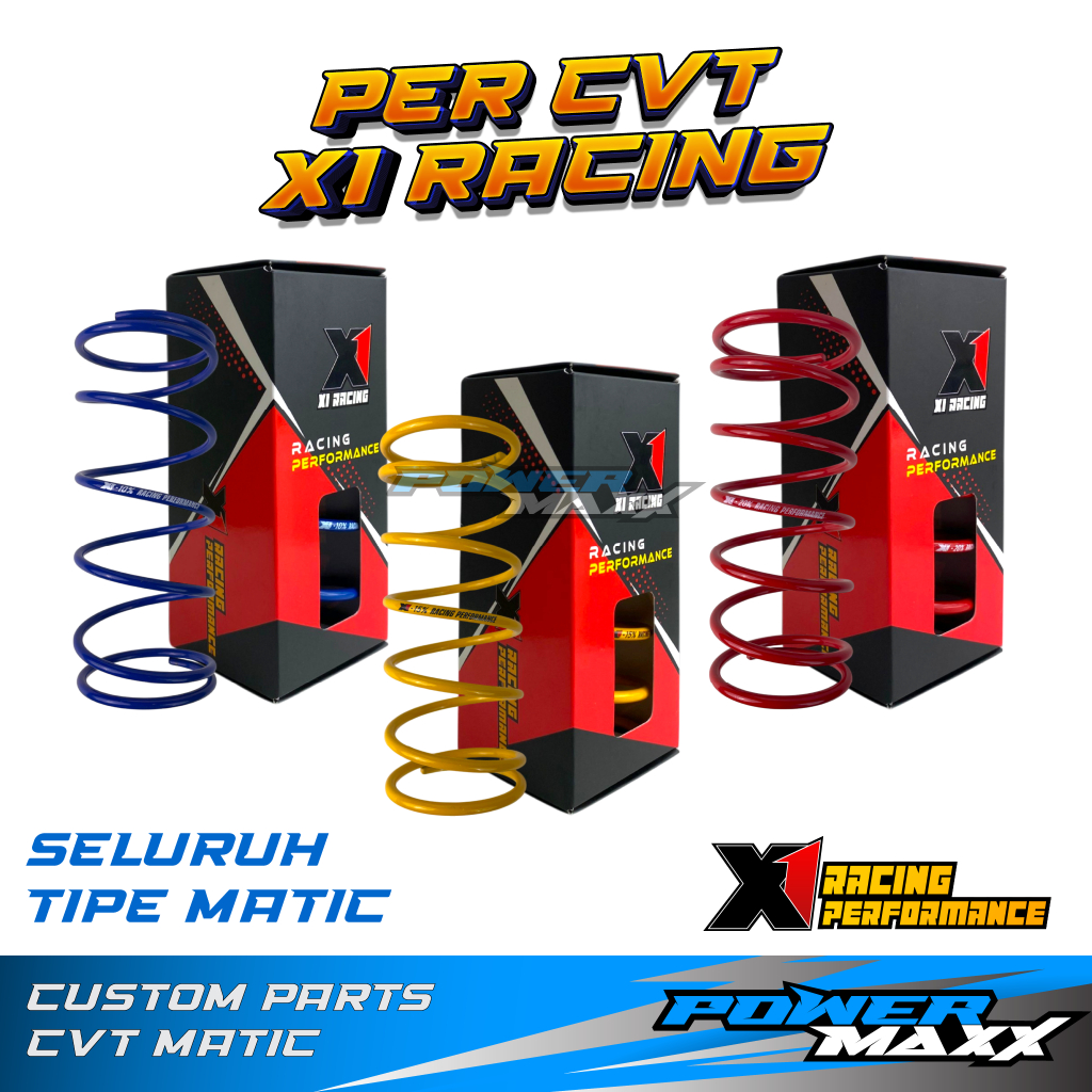 PER CVT RACING X1 1000 1500 2000 RPM vario pcx beat socooopy genio adv ...