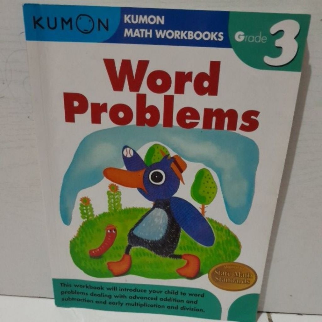 KUMON MATH WORKBOOK เกรด 3 คํา PROBLEMMS | Shopee Thailand