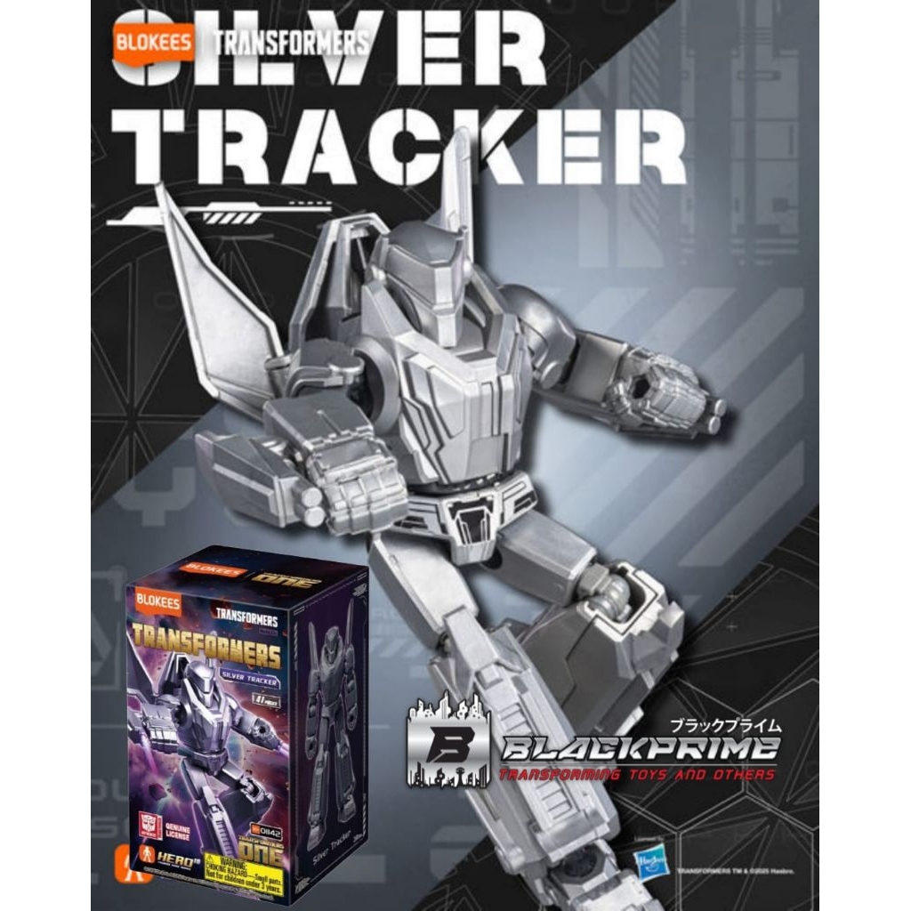 Transformers One Silver Tracker Model Kit Blokees | Shopee Thailand