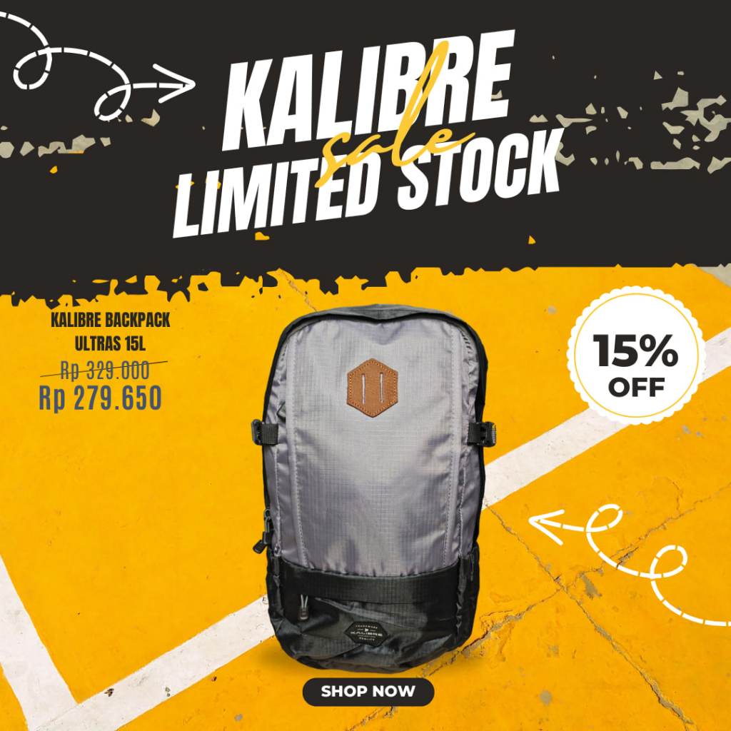 KALIBRE Calibre Backpack Ultras 15L 910869068 | Shopee Thailand