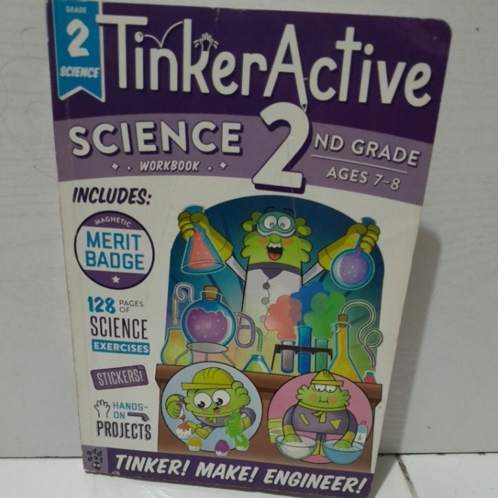 TINKER ACTIVE SCIENCE WORKBOOK เกรด 2 | Shopee Thailand